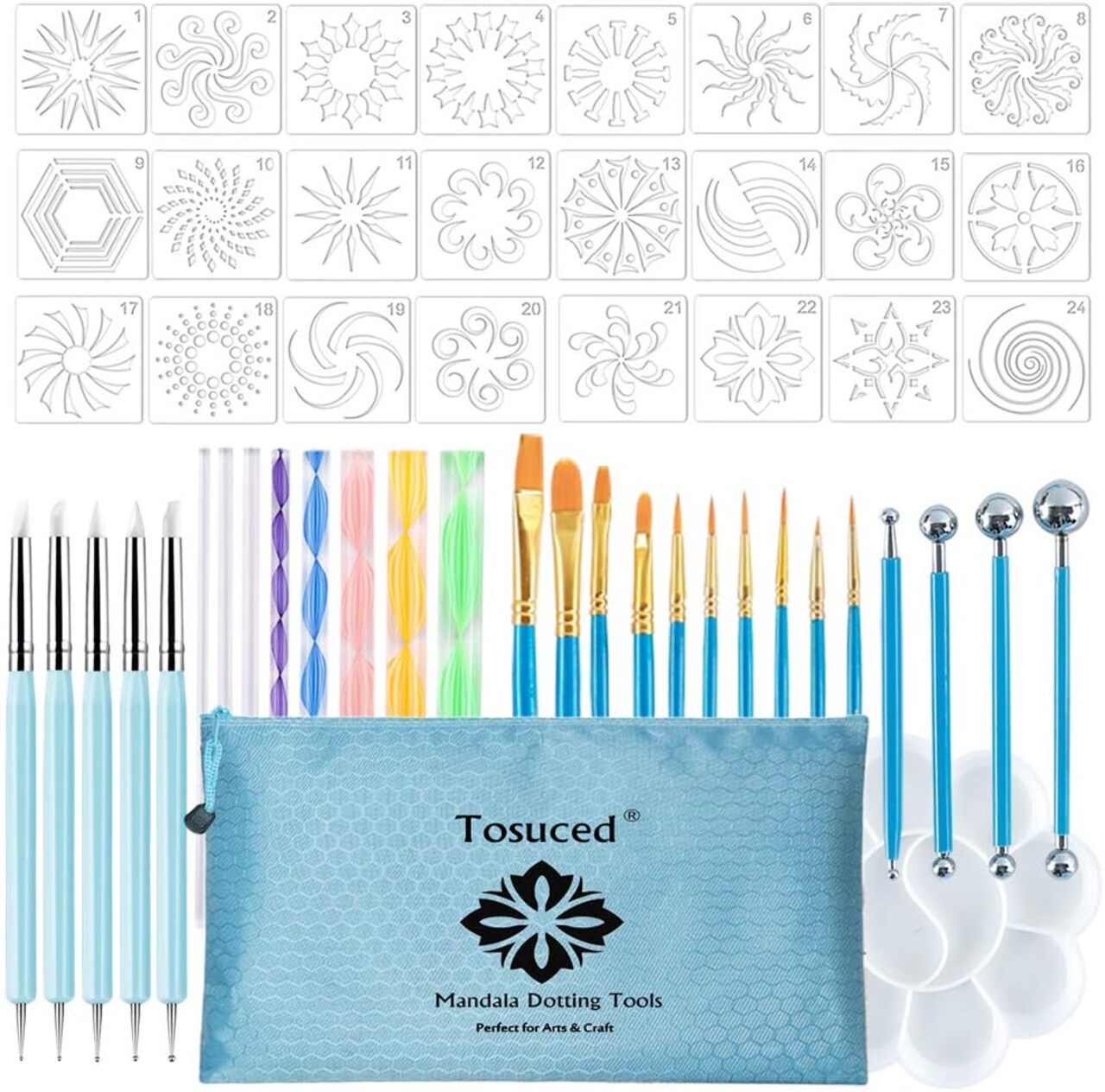 Mandala Dotting Tools Set for Painting Rocks,Mandella Art and Drafting Art Supplies